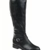 Journee Collection | Black Wide-Calf Ivie Boot - Women