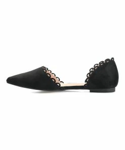 Journee Collection | Black Jezlin D'Orsay Flat - Women -High heel Store zu111157891 alt 2 tm1673549769