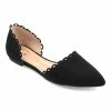 Journee Collection | Black Jezlin D'Orsay Flat - Women