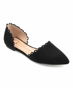 Journee Collection | Black Jezlin D'Orsay Flat - Women