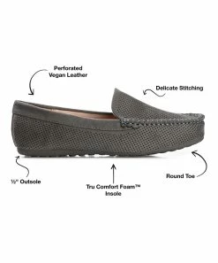 Journee Collection | Gray Halsey Loafer - Women -High heel Store zu111157916 alt 3 tm1669927821