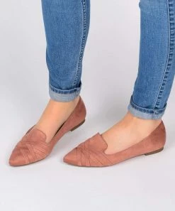 Journee Collection | Beige Mindee Ballet Flat - Women -High heel Store zu111157948 alt 3 tm1669927821