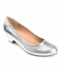 Journee Collection | Silvertone Saar Pump - Women