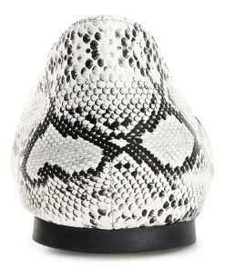 Journee Collection | White & Black Snake-Print Kavn Ballet Flat - Women -High heel Store zu111157970 alt 3 tm1669928064
