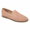 Journee Collection | Pink Perforated Lucie Ballet Flat - Women -High heel Store zu111157972 main tm1669928064