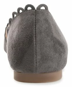 Journee Collection | Gray Jezlin D'Orsay Flat - Women -High heel Store zu111157974 alt 2 tm1673550690