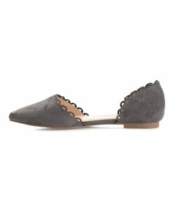 Journee Collection | Gray Jezlin D'Orsay Flat - Women -High heel Store zu111157974 alt 3 tm1673550690