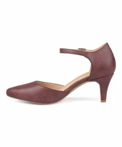 Journee Collection | Wine Bettie D'Orsay Pump - Women -High heel Store zu111157988 alt 2 tm1673550690