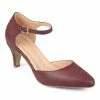 Journee Collection | Wine Bettie D'Orsay Pump - Women
