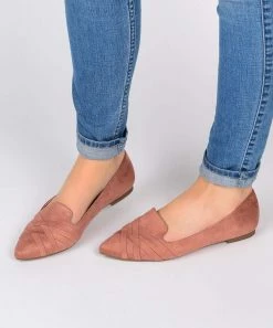 Journee Collection | Blue Mindee Ballet Flat - Women -High heel Store zu111157992 alt 3 tm1669928064