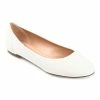 Journee Collection | White Kavn Ballet Flat - Women -High heel Store zu111158030 main tm1669928064