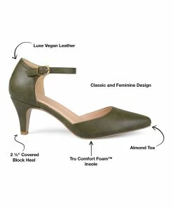 Journee Collection | Olive Bettie D'Orsay Pump - Women -High heel Store zu111158037 alt 3 tm1673550690