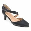 Journee Collection | Blue Crossed-Strap Tillis Pump - Women -High heel Store zu111158073 main tm1673550690