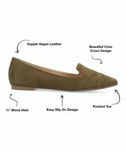 Journee Collection | Olive Mindee Ballet Flat - Women -High heel Store zu111158320 alt 1 tm1669922276
