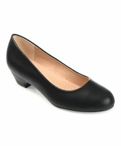 Journee Collection | Black Saar Pump - Women