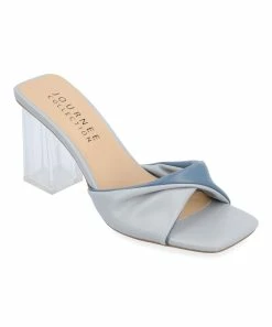 Journee Collection | Blue & Slate Blue Aylia Slide - Women