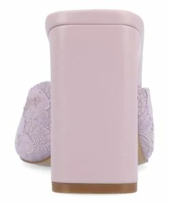 Journee Collection | Purple Daivia Slide - Women -High heel Store zu111769400 alt 1 tm1673623501