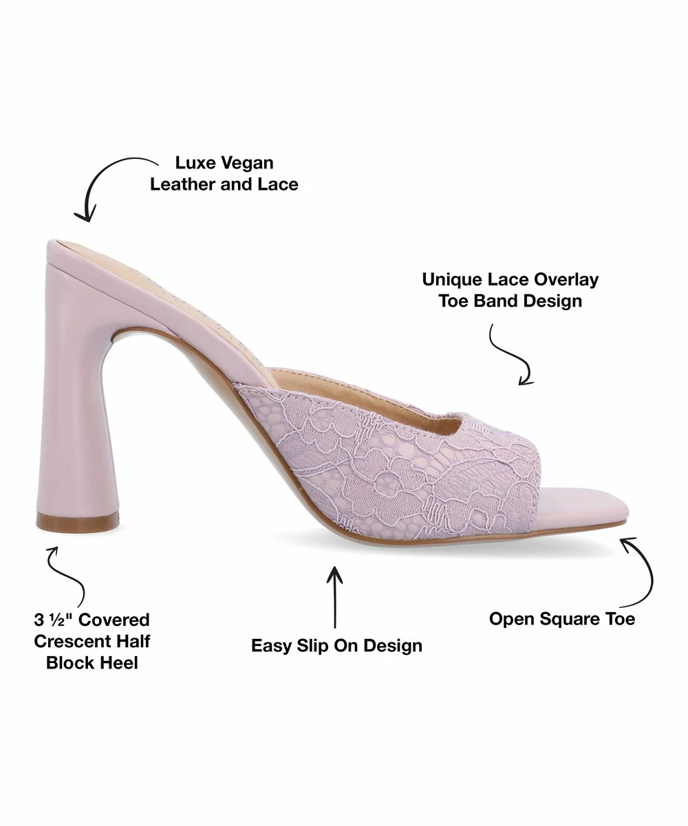 Journee Collection | Purple Daivia Slide - Women 5 Journee Collection | Purple Daivia Slide - Women - Image 3