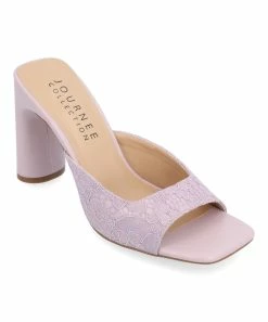 Journee Collection | Purple Daivia Slide - Women