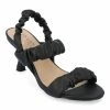 Journee Collection | Black Amaree Sandal - Women -High heel Store zu111769546 main tm1673623501