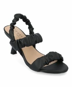 Journee Collection | Black Amaree Sandal - Women