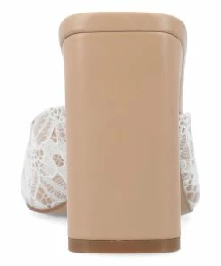 Journee Collection | Tan Daivia Slide - Women -High heel Store zu111769552 alt 2 tm1673623501