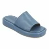 Journee Collection | Blue Denrie Platform Slide - Women -High heel Store zu111769655 main tm1673623501