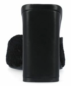 Journee Collection | Black Daivia Slide - Women -High heel Store zu111769700 alt 2 tm1673623501