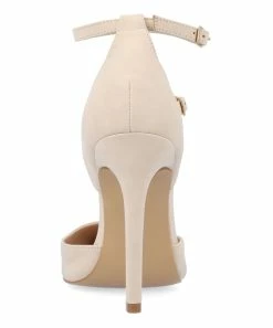 Journee Collection | Beige Lilyann D'Orsay Pump - Women -High heel Store zu111769843 alt 2 tm1673623501