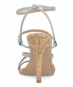 Journee Collection | Blue Fylissa Stiletto Sandal - Women -High heel Store zu111769844 alt 4 tm1673623501