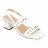 Journee Collection | White Ismay Sandal - Women -High heel Store zu111769847 main tm1673623501