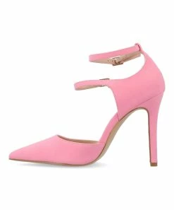 Journee Collection | Pink Lilyann D'Orsay Pump - Women -High heel Store zu111769864 alt 3 tm1673623501