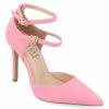 Journee Collection | Pink Lilyann D'Orsay Pump - Women -High heel Store zu111769864 main tm1673623501