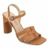 Journee Collection | Brown Gibssen Sandal - Women -High heel Store zu111769880 main tm1673623501