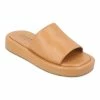 Journee Collection | Tan Denrie Platform Slide - Women -High heel Store zu111777119 main tm1673623501