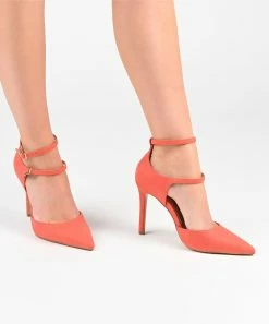 Journee Collection | Blue Lilyann D'Orsay Pump - Women -High heel Store zu111777503 alt 3 tm1673623501