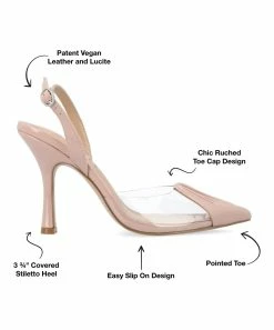 Journee Collection | Taupe Ivyann Stiletto Sandal - Women -High heel Store zu111777534 alt 4 tm1673623501