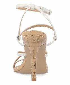 Journee Collection | Off-White Fylissa Stiletto Sandal - Women -High heel Store zu111777564 alt 2 tm1673623501