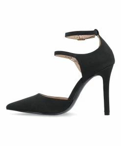 Journee Collection | Black Lilyann D'Orsay Pump - Women -High heel Store zu111777576 alt 2 tm1673623501