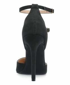 Journee Collection | Black Lilyann D'Orsay Pump - Women -High heel Store zu111777576 alt 4 tm1673623501