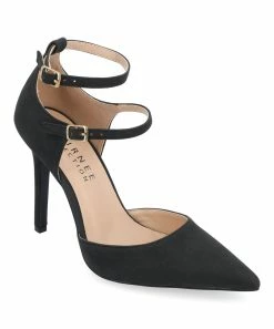Journee Collection | Black Lilyann D'Orsay Pump - Women